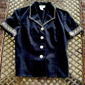 Fabulous Coldwater Creek Linen Top Size 10 Petite